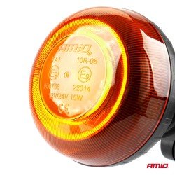 ΦΑΡΟΣ ΠΕΡΙΣΤΡΕΦΟΜΕΝΟΣ LED MINI 12/24V 18SMD ΕΛΑΣΤΙΚΟΣ ΒΙΔΩΤΟΣ ΠΟΡΤΟΚΑΛΙ 138x86mm AMIO -1 ΤΕΜ.-Amio-02921/AM ΦΑΡΟΣ ΠΕΡΙΣΤΡΕΦΟΜΕΝΟΣ LED MINI 12/24V 18SMD ΕΛΑΣΤΙΚΟΣ ΒΙΔΩΤΟΣ ΠΟΡΤΟΚΑΛΙ 138x86mm AMIO -1 ΤΕΜ.-Amio-02921/AM