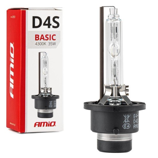 D4S 12V 4.300k 35W ΑΝΤΑΛΛΑΚΤΙΚΗ ΛΑΜΠΑ BASIC AMIO - 1 Τεμ.-Amio-02950/AM D4S 12V 4.300k 35W ΑΝΤΑΛΛΑΚΤΙΚΗ ΛΑΜΠΑ BASIC AMIO - 1 Τεμ.-Amio-02950/AM