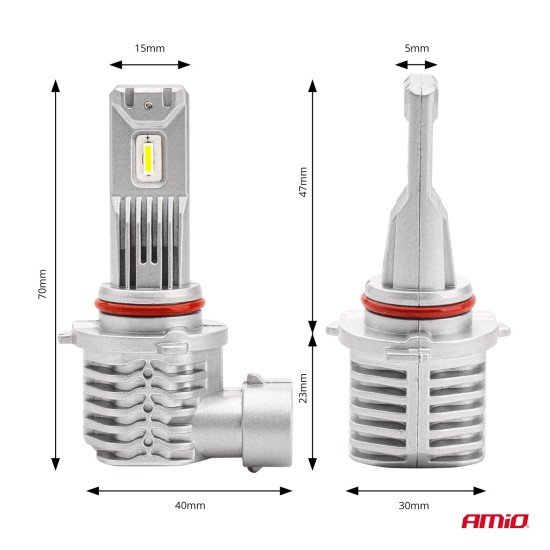 ΛΑΜΠΕΣ LED HΒ4 9006 10-16V 40W 6.500K 4400lm  (ΨΥΚΤΡΑ) X1 SERIES AMIO - 2ΤΕΜ.-Amio-02969/AM ΛΑΜΠΕΣ LED HΒ4 9006 10-16V 40W 6.500K 4400lm  (ΨΥΚΤΡΑ) X1 SERIES AMIO - 2ΤΕΜ.-Amio-02969/AM
