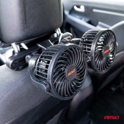 ΑΝΕΜΙΣΤΗΡΑΣ ΔΙΠΛΟΣ 12V 2χ4''(10,8cm) ΜΕ ΦΙΣ ΑΝΑΠΤΗΡΑ 2 ΤΑΧΥΤΗΤΩΝ & ΣΤΗΡΙΞΗ ΣΤΟ ΠΡΟΣΚΕΦΑΛΟ ΑMiO - 1 TEM.-Amio-03008/AM ΑΝΕΜΙΣΤΗΡΑΣ ΔΙΠΛΟΣ 12V 2χ4''(10,8cm) ΜΕ ΦΙΣ ΑΝΑΠΤΗΡΑ 2 ΤΑΧΥΤΗΤΩΝ & ΣΤΗΡΙΞΗ ΣΤΟ ΠΡΟΣΚΕΦΑΛΟ ΑMiO - 1 TEM.-Amio-03008/AM