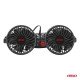 ΑΝΕΜΙΣΤΗΡΑΣ ΔΙΠΛΟΣ 12V 2χ4''(10,8cm) ΜΕ ΦΙΣ ΑΝΑΠΤΗΡΑ/2 USB 5V & ΣΤΗΡΙΞΗ ΣΤΟ ΠΡΟΣΚΕΦΑΛΟ ΑMiO - 1 TEM.-Amio-03009/AM ΑΝΕΜΙΣΤΗΡΑΣ ΔΙΠΛΟΣ 12V 2χ4''(10,8cm) ΜΕ ΦΙΣ ΑΝΑΠΤΗΡΑ/2 USB 5V & ΣΤΗΡΙΞΗ ΣΤΟ ΠΡΟΣΚΕΦΑΛΟ ΑMiO - 1 TEM.-Amio-03009/AM