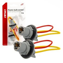 ΦΙΣΑ 12/24V ΓΙΑ ΛΑΜΠΕΣ T15/W5W/W16W  ME ΚΑΛΩΔΙΟ ΑΜΙΟ - 2 ΤΕΜ.-Amio-03049/AM ΦΙΣΑ 12/24V ΓΙΑ ΛΑΜΠΕΣ T15/W5W/W16W  ME ΚΑΛΩΔΙΟ ΑΜΙΟ - 2 ΤΕΜ.-Amio-03049/AM