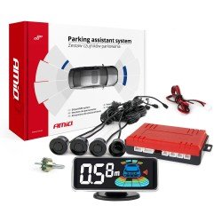 ΣΥΣΤΗΜΑ ΠΑΡΚΑΡΙΣΜΑΤΟΣ 12V ΜΕ 4 ΑΙΣΘΗΤΗΡΕΣ ΣΕ ΜΑΥΡΟ ΧΡΩΜΑ 21,5mm ΜΕ BUZZER (ΗΧΟ) ΚΑΙ ΟΘΟΝΗ LED 3D ΑΜΙΟ - 1 τεμ.-Amio-03185/AM ΣΥΣΤΗΜΑ ΠΑΡΚΑΡΙΣΜΑΤΟΣ 12V ΜΕ 4 ΑΙΣΘΗΤΗΡΕΣ ΣΕ ΜΑΥΡΟ ΧΡΩΜΑ 21,5mm ΜΕ BUZZER (ΗΧΟ) ΚΑΙ ΟΘΟΝΗ LED 3D ΑΜΙΟ - 1 τεμ.-Amio-03185/AM