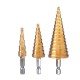 ΤΡΥΠΑΝΙΑ ΚΩΝΙΚΑ ΤΙΤΑΝΙΟΥ (HSS) 4-12mm/4-20mm/4-32mm  ΑMiO - 3 TEM.-Amio-03271/AM ΤΡΥΠΑΝΙΑ ΚΩΝΙΚΑ ΤΙΤΑΝΙΟΥ (HSS) 4-12mm/4-20mm/4-32mm  ΑMiO - 3 TEM.-Amio-03271/AM