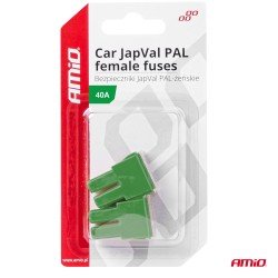 ΑΣΦΑΛΕΙΕΣ JapVal PAL ΘΗΛΥΚΕΣ 40A ΣΕ ΠΡΑΣΙΝΟ ΧΡΩΜΑ AMIO - 2 Τεμ.-Amio-03390/AM ΑΣΦΑΛΕΙΕΣ JapVal PAL ΘΗΛΥΚΕΣ 40A ΣΕ ΠΡΑΣΙΝΟ ΧΡΩΜΑ AMIO - 2 Τεμ.-Amio-03390/AM