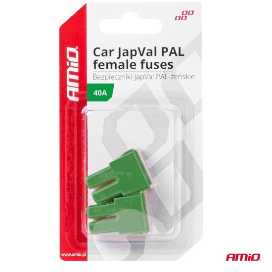 ΑΣΦΑΛΕΙΕΣ JapVal PAL ΘΗΛΥΚΕΣ 40A ΣΕ ΠΡΑΣΙΝΟ ΧΡΩΜΑ AMIO - 2 Τεμ.-Amio-03390/AM ΑΣΦΑΛΕΙΕΣ JapVal PAL ΘΗΛΥΚΕΣ 40A ΣΕ ΠΡΑΣΙΝΟ ΧΡΩΜΑ AMIO - 2 Τεμ.-Amio-03390/AM