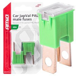 ΑΣΦΑΛΕΙΕΣ JapVal PAL O ΑΡΣΕΝΙΚΕΣ 40A ΣΕ ΠΡΑΣΙΝΟ ΧΡΩΜΑ AMIO - 2 Τεμ.-Amio-03398/AM ΑΣΦΑΛΕΙΕΣ JapVal PAL O ΑΡΣΕΝΙΚΕΣ 40A ΣΕ ΠΡΑΣΙΝΟ ΧΡΩΜΑ AMIO - 2 Τεμ.-Amio-03398/AM