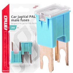 ΑΣΦΑΛΕΙΕΣ JapVal PAL U ΑΡΣΕΝΙΚΕΣ 20A ΣΕ ΓΑΛΑΖΙΟ ΧΡΩΜΑ AMIO - 2 Τεμ.-Amio-03405/AM ΑΣΦΑΛΕΙΕΣ JapVal PAL U ΑΡΣΕΝΙΚΕΣ 20A ΣΕ ΓΑΛΑΖΙΟ ΧΡΩΜΑ AMIO - 2 Τεμ.-Amio-03405/AM