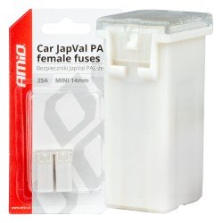 ΑΣΦΑΛΕΙΕΣ JapVal PAL ΜΙΝΙ 14mm ΘΗΛΥΚΕΣ 25A ΣΕ ΛΕΥΚΟ ΧΡΩΜΑ AMIO - 2 Τεμ.-Amio-03436/AM ΑΣΦΑΛΕΙΕΣ JapVal PAL ΜΙΝΙ 14mm ΘΗΛΥΚΕΣ 25A ΣΕ ΛΕΥΚΟ ΧΡΩΜΑ AMIO - 2 Τεμ.-Amio-03436/AM