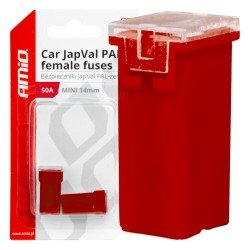 ΑΣΦΑΛΕΙΕΣ JapVal PAL ΜΙΝΙ 14mm ΘΗΛΥΚΕΣ 50A ΣΕ ΚΟΚΚΙΝΟ ΧΡΩΜΑ AMIO - 2 Τεμ.-Amio-03439/AM ΑΣΦΑΛΕΙΕΣ JapVal PAL ΜΙΝΙ 14mm ΘΗΛΥΚΕΣ 50A ΣΕ ΚΟΚΚΙΝΟ ΧΡΩΜΑ AMIO - 2 Τεμ.-Amio-03439/AM