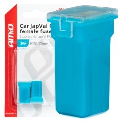 ΑΣΦΑΛΕΙΕΣ JapVal PAL ΜΙΝΙ 17mm ΘΗΛΥΚΕΣ 20A ΣΕ ΓΑΛΑΖΙΟ ΧΡΩΜΑ AMIO - 2 Τεμ.-Amio-03443/AM ΑΣΦΑΛΕΙΕΣ JapVal PAL ΜΙΝΙ 17mm ΘΗΛΥΚΕΣ 20A ΣΕ ΓΑΛΑΖΙΟ ΧΡΩΜΑ AMIO - 2 Τεμ.-Amio-03443/AM