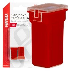 ΑΣΦΑΛΕΙΕΣ JapVal PAL ΜΙΝΙ 17mm ΘΗΛΥΚΕΣ 50A ΣΕ ΚΟΚΚΙΝΟ ΧΡΩΜΑ AMIO - 2 Τεμ.-Amio-03446/AM ΑΣΦΑΛΕΙΕΣ JapVal PAL ΜΙΝΙ 17mm ΘΗΛΥΚΕΣ 50A ΣΕ ΚΟΚΚΙΝΟ ΧΡΩΜΑ AMIO - 2 Τεμ.-Amio-03446/AM