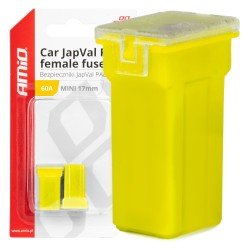 ΑΣΦΑΛΕΙΕΣ JapVal PAL ΜΙΝΙ 17mm ΘΗΛΥΚΕΣ 60A ΣΕ ΚΙΤΡΙΝΟ ΧΡΩΜΑ AMIO - 2 Τεμ.-Amio-03447/AM ΑΣΦΑΛΕΙΕΣ JapVal PAL ΜΙΝΙ 17mm ΘΗΛΥΚΕΣ 60A ΣΕ ΚΙΤΡΙΝΟ ΧΡΩΜΑ AMIO - 2 Τεμ.-Amio-03447/AM