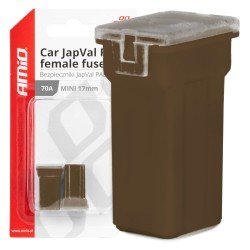ΑΣΦΑΛΕΙΕΣ JapVal PAL ΜΙΝΙ 17mm ΘΗΛΥΚΕΣ 70A ΣΕ ΚΑΦΕ ΧΡΩΜΑ AMIO - 2 Τεμ.-Amio-03448/AM ΑΣΦΑΛΕΙΕΣ JapVal PAL ΜΙΝΙ 17mm ΘΗΛΥΚΕΣ 70A ΣΕ ΚΑΦΕ ΧΡΩΜΑ AMIO - 2 Τεμ.-Amio-03448/AM