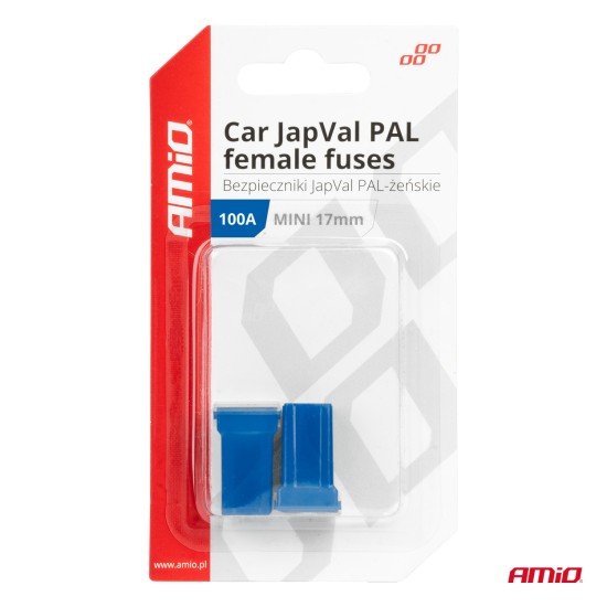 ΑΣΦΑΛΕΙΕΣ JapVal PAL ΜΙΝΙ 17mm ΘΗΛΥΚΕΣ 100A ΣΕ ΜΠΛΕ ΧΡΩΜΑ AMIO - 2 Τεμ.-Amio-03450/AM ΑΣΦΑΛΕΙΕΣ JapVal PAL ΜΙΝΙ 17mm ΘΗΛΥΚΕΣ 100A ΣΕ ΜΠΛΕ ΧΡΩΜΑ AMIO - 2 Τεμ.-Amio-03450/AM