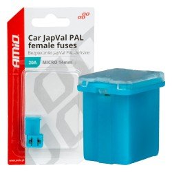 ΑΣΦΑΛΕΙΕΣ JapVal PAL ΜICRO 14mm ΘΗΛΥΚΕΣ 20A ΣΕ ΓΑΛΑΖΙΟ ΧΡΩΜΑ AMIO - 2 Τεμ.-Amio-03451/AM ΑΣΦΑΛΕΙΕΣ JapVal PAL ΜICRO 14mm ΘΗΛΥΚΕΣ 20A ΣΕ ΓΑΛΑΖΙΟ ΧΡΩΜΑ AMIO - 2 Τεμ.-Amio-03451/AM