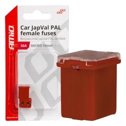 ΑΣΦΑΛΕΙΕΣ JapVal PAL ΜICRO 14mm ΘΗΛΥΚΕΣ 50A ΣΕ ΚΟΚΚΙΝΟ ΧΡΩΜΑ AMIO - 2 Τεμ.-Amio-03455/AM ΑΣΦΑΛΕΙΕΣ JapVal PAL ΜICRO 14mm ΘΗΛΥΚΕΣ 50A ΣΕ ΚΟΚΚΙΝΟ ΧΡΩΜΑ AMIO - 2 Τεμ.-Amio-03455/AM