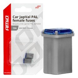 ΑΣΦΑΛΕΙΕΣ JapVal PAL ΜICRO 11mm ΘΗΛΥΚΕΣ 15A ΣΕ ΓΚΡΙ ΧΡΩΜΑ AMIO - 2 Τεμ.-Amio-03457/AM ΑΣΦΑΛΕΙΕΣ JapVal PAL ΜICRO 11mm ΘΗΛΥΚΕΣ 15A ΣΕ ΓΚΡΙ ΧΡΩΜΑ AMIO - 2 Τεμ.-Amio-03457/AM