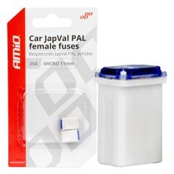 ΑΣΦΑΛΕΙΕΣ JapVal PAL ΜICRO 11mm ΘΗΛΥΚΕΣ 25A ΣΕ ΛΕΥΚΟ ΧΡΩΜΑ AMIO - 2 Τεμ.-Amio-03459/AM ΑΣΦΑΛΕΙΕΣ JapVal PAL ΜICRO 11mm ΘΗΛΥΚΕΣ 25A ΣΕ ΛΕΥΚΟ ΧΡΩΜΑ AMIO - 2 Τεμ.-Amio-03459/AM