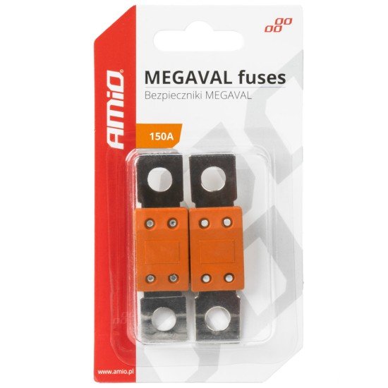 ΑΣΦΑΛΕΙΕΣ MEGAVAL 150A AMIO - 2 Τεμ.-Amio-03465/AM ΑΣΦΑΛΕΙΕΣ MEGAVAL 150A AMIO - 2 Τεμ.-Amio-03465/AM