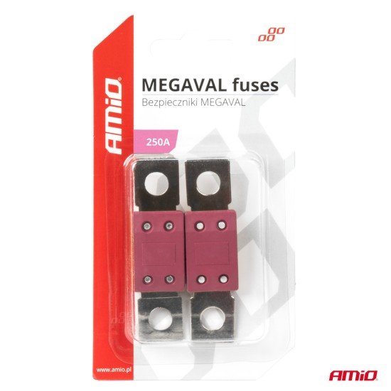ΑΣΦΑΛΕΙΕΣ MEGAVAL 250A AMIO - 2 Τεμ.-Amio-03469/AM ΑΣΦΑΛΕΙΕΣ MEGAVAL 250A AMIO - 2 Τεμ.-Amio-03469/AM