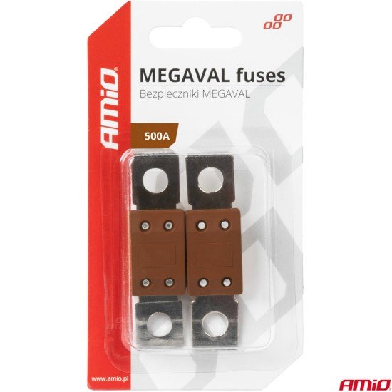 ΑΣΦΑΛΕΙΕΣ MEGAVAL 500A AMIO - 2 Τεμ.-Amio-03472/AM ΑΣΦΑΛΕΙΕΣ MEGAVAL 500A AMIO - 2 Τεμ.-Amio-03472/AM