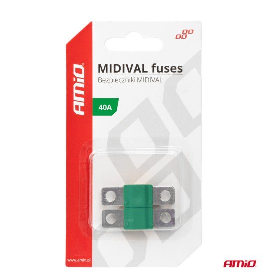 ΑΣΦΑΛΕΙΕΣ MIDIVAL 40A AMIO - 2 Τεμ.-Amio-03474/AM ΑΣΦΑΛΕΙΕΣ MIDIVAL 40A AMIO - 2 Τεμ.-Amio-03474/AM