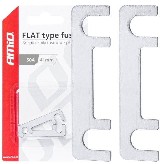 ΑΣΦΑΛΕΙΕΣ FLAT 41mm 50A AMIO - 2 Τεμ.-Amio-03491/AM ΑΣΦΑΛΕΙΕΣ FLAT 41mm 50A AMIO - 2 Τεμ.-Amio-03491/AM