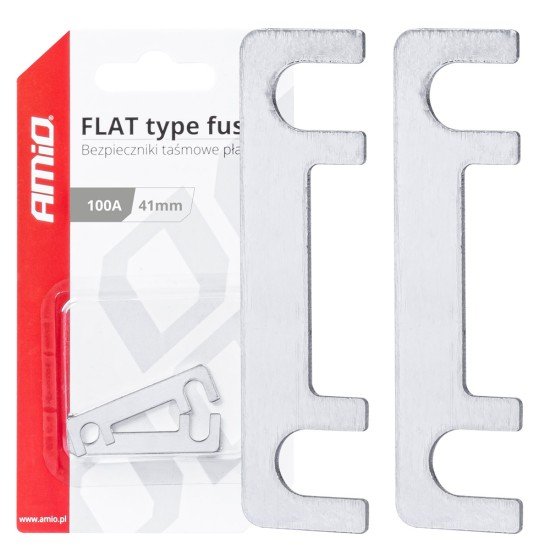 ΑΣΦΑΛΕΙΕΣ FLAT 41mm 100A AMIO - 2 Τεμ.-Amio-03494/AM ΑΣΦΑΛΕΙΕΣ FLAT 41mm 100A AMIO - 2 Τεμ.-Amio-03494/AM