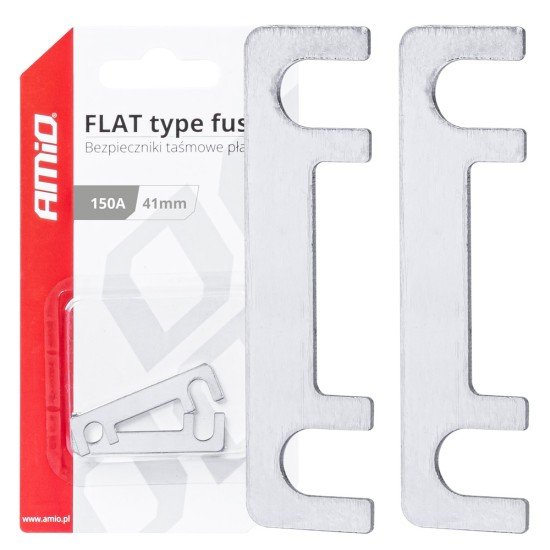 ΑΣΦΑΛΕΙΕΣ FLAT 41mm 150A AMIO - 2 Τεμ.-Amio-03495/AM ΑΣΦΑΛΕΙΕΣ FLAT 41mm 150A AMIO - 2 Τεμ.-Amio-03495/AM