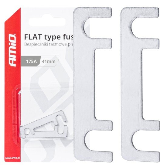 ΑΣΦΑΛΕΙΕΣ FLAT 41mm 175A AMIO - 2 Τεμ.-Amio-03496/AM ΑΣΦΑΛΕΙΕΣ FLAT 41mm 175A AMIO - 2 Τεμ.-Amio-03496/AM