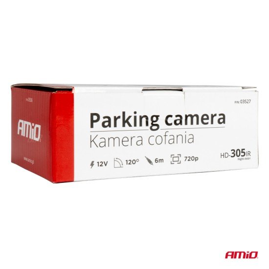 ΚΑΜΕΡΑ ΟΠΙΣΘΟΠΟΡΕΙΑΣ 12V LED ME NYΧΤΕΡΙΝΗ ΛΗΨΗ HD-305 ΑMiO - 1 TEM.-Amio-03527/AM ΚΑΜΕΡΑ ΟΠΙΣΘΟΠΟΡΕΙΑΣ 12V LED ME NYΧΤΕΡΙΝΗ ΛΗΨΗ HD-305 ΑMiO - 1 TEM.-Amio-03527/AM