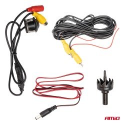 ΚΑΜΕΡΑ ΟΠΙΣΘΟΠΟΡΕΙΑΣ 12V 720pHD ΜΕ ΡΥΘΜΙΣΗ ΚΛΙΣΗΣ ΣΤΡΟΓΓΥΛΗ  HD-340 ΑMiO - 1 TEM.-Amio-03536/AM ΚΑΜΕΡΑ ΟΠΙΣΘΟΠΟΡΕΙΑΣ 12V 720pHD ΜΕ ΡΥΘΜΙΣΗ ΚΛΙΣΗΣ ΣΤΡΟΓΓΥΛΗ  HD-340 ΑMiO - 1 TEM.-Amio-03536/AM