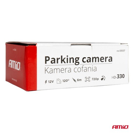 ΚΑΜΕΡΑ ΟΠΙΣΘΟΠΟΡΕΙΑΣ 12V 720pHD ΜΕ ΡΥΘΜΙΣΗ ΚΛΙΣΗΣ ΤΕΤΡΑΓΩΝ  HD-340 ΑMiO - 1 TEM.-Amio-03537/AM ΚΑΜΕΡΑ ΟΠΙΣΘΟΠΟΡΕΙΑΣ 12V 720pHD ΜΕ ΡΥΘΜΙΣΗ ΚΛΙΣΗΣ ΤΕΤΡΑΓΩΝ  HD-340 ΑMiO - 1 TEM.-Amio-03537/AM