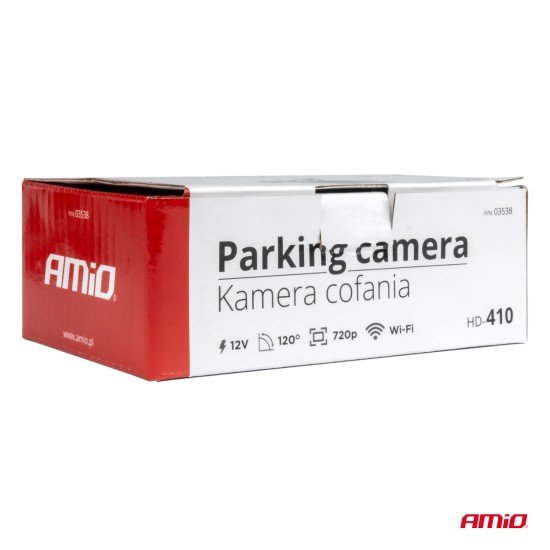 ΚΑΜΕΡΑ ΟΠΙΣΘΟΠΟΡΕΙΑΣ 12V ΑΣΥΡΜΑΤΗ (WIFI)  ΜΕ ΔΥΝΑΤΟΤΗΤΑ ΣΥΝΔΕΣΗΣ  ΣΕ SMARTPHONE (IOS/ANDROID) HD-410 ΑMiO - 1 TEM.-Amio-03538/AM ΚΑΜΕΡΑ ΟΠΙΣΘΟΠΟΡΕΙΑΣ 12V ΑΣΥΡΜΑΤΗ (WIFI)  ΜΕ ΔΥΝΑΤΟΤΗΤΑ ΣΥΝΔΕΣΗΣ  ΣΕ SMARTPHONE (IOS/ANDROID) HD-410 ΑMiO - 1 TEM.-Amio-03538/AM