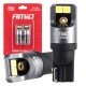 ΛΑΜΠΑΚΙΑ T10 W5W 12/24V 6.000K 4xSMD LED FULL CAN-BUS ΛΕΥΚΟ 3030 PRO SERIES AMIO - 2 Τεμ.-Amio-03580/AM