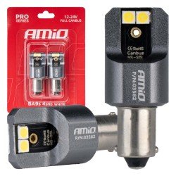 ΛΑΜΠΕΣ T4W BA9s 12/24V 6.000K 4xSMD LED FULL CAN-BUS ΛΕΥΚΟ 3030 PRO SERIES AMIO - 2 ΤΕΜ.-Amio-03582/AM ΛΑΜΠΕΣ T4W BA9s 12/24V 6.000K 4xSMD LED FULL CAN-BUS ΛΕΥΚΟ 3030 PRO SERIES AMIO - 2 ΤΕΜ.-Amio-03582/AM