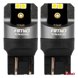 ΛΑΜΠΑΚΙΑ W21/5W 7443 12/24V 6.000K 4xSMD LED CAN-BUS ΛΕΥΚΟ PRO SERIES AMIO - 2 Τεμ.-Amio-03591/AM ΛΑΜΠΑΚΙΑ W21/5W 7443 12/24V 6.000K 4xSMD LED CAN-BUS ΛΕΥΚΟ PRO SERIES AMIO - 2 Τεμ.-Amio-03591/AM