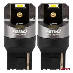 ΛΑΜΠΑΚΙΑ W21W 12/24V 6.000K 2SMD LED FULL CAN-BUS ΛΕΥΚΑ PRO SERIES AMIO - 2 Τεμ.-Amio-03599/AM ΛΑΜΠΑΚΙΑ W21W 12/24V 6.000K 2SMD LED FULL CAN-BUS ΛΕΥΚΑ PRO SERIES AMIO - 2 Τεμ.-Amio-03599/AM