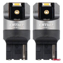 ΛΑΜΠΑΚΙΑ WY21W 7440 12/24V 6.000K 2xSMD LED FULL CAN-BUS ΠΟΡΤΟΚΑΛΙ PRO SERIES AMIO - 2 Τεμ.-Amio-03600/AM ΛΑΜΠΑΚΙΑ WY21W 7440 12/24V 6.000K 2xSMD LED FULL CAN-BUS ΠΟΡΤΟΚΑΛΙ PRO SERIES AMIO - 2 Τεμ.-Amio-03600/AM