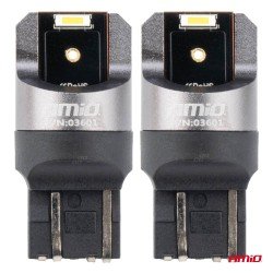 ΛΑΜΠΑΚΙΑ W21/5W 7443 12/24V 6.000K 2xSMD LED FULL CAN-BUS ΛΕΥΚΟ PRO SERIES  AMIO - 2 Τεμ.-Amio-03601/AM ΛΑΜΠΑΚΙΑ W21/5W 7443 12/24V 6.000K 2xSMD LED FULL CAN-BUS ΛΕΥΚΟ PRO SERIES  AMIO - 2 Τεμ.-Amio-03601/AM