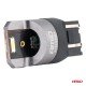 ΛΑΜΠΑΚΙΑ W21/5W 7443 12/24V 6.000K 2xSMD LED FULL CAN-BUS ΛΕΥΚΟ PRO SERIES  AMIO - 2 Τεμ.-Amio-03601/AM