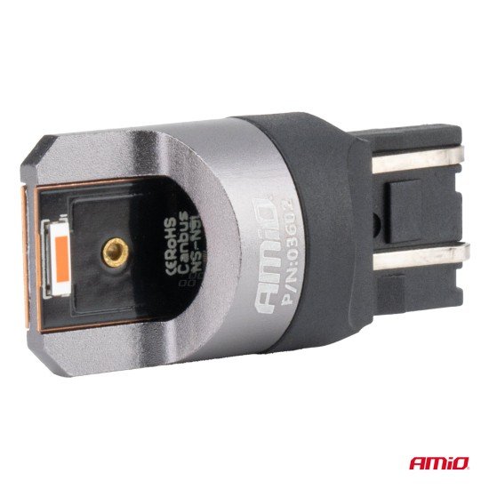 ΛΑΜΠΑΚΙΑ W21/5W 7443 12/24V 6.000K 2xSMD LED FULL CAN-BUS ΚΟΚΚΙΝΟ PRO SERIES  AMIO - 2 Τεμ.-Amio-03602/AM ΛΑΜΠΑΚΙΑ W21/5W 7443 12/24V 6.000K 2xSMD LED FULL CAN-BUS ΚΟΚΚΙΝΟ PRO SERIES  AMIO - 2 Τεμ.-Amio-03602/AM