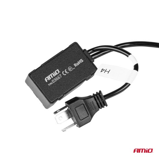 ΛΑΜΠΕΣ H4 PL-LENS SERIES 9>36V 60W 5.000K 3.800lm LED 2x4575 SMD CAN-BUS ΜΕ ΠΡΟΤΖΕΚΤΟΡΑ AMIO - 2 Τεμ.-Amio-03667/AM ΛΑΜΠΕΣ H4 PL-LENS SERIES 9>36V 60W 5.000K 3.800lm LED 2x4575 SMD CAN-BUS ΜΕ ΠΡΟΤΖΕΚΤΟΡΑ AMIO - 2 Τεμ.-Amio-03667/AM
