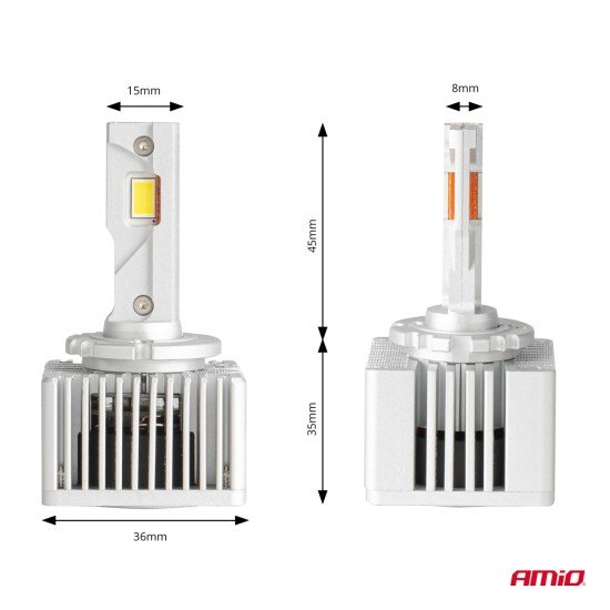 ΛΑΜΠΕΣ LED D3S/D5R/D8S 12/24V 6000K 9.000lm 50W X ALL IN ONE SERIES CAN-BUS (ΜΕ ΑΝΕΜΙΣΤΗΡΑΚΙ) AMIO - 2 ΤΕΜ. -Amio-03669/AM ΛΑΜΠΕΣ LED D3S/D5R/D8S 12/24V 6000K 9.000lm 50W X ALL IN ONE SERIES CAN-BUS (ΜΕ ΑΝΕΜΙΣΤΗΡΑΚΙ) AMIO - 2 ΤΕΜ. -Amio-03669/AM
