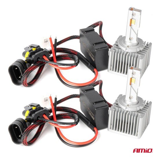 ΛΑΜΠΕΣ LED D3S/D5R/D8S 12/24V 6000K 9.000lm 50W X ALL IN ONE SERIES CAN-BUS (ΜΕ ΑΝΕΜΙΣΤΗΡΑΚΙ) AMIO - 2 ΤΕΜ. -Amio-03669/AM ΛΑΜΠΕΣ LED D3S/D5R/D8S 12/24V 6000K 9.000lm 50W X ALL IN ONE SERIES CAN-BUS (ΜΕ ΑΝΕΜΙΣΤΗΡΑΚΙ) AMIO - 2 ΤΕΜ. -Amio-03669/AM