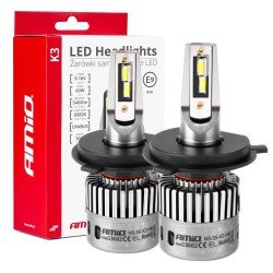 ΛΑΜΠΕΣ H4 9>16V 6.000K 5.400lm 60W K3 SERIES LED CAN-BUS (ΜΕ ΨΥΚΤΡΑ) AMIO - 2 Τεμ.-Amio-03682/AM ΛΑΜΠΕΣ H4 9>16V 6.000K 5.400lm 60W K3 SERIES LED CAN-BUS (ΜΕ ΨΥΚΤΡΑ) AMIO - 2 Τεμ.-Amio-03682/AM