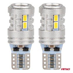 ΛΑΜΠΑΚΙΑ LED T10 W5W 12/24V LED 6x3020+1x3030SMD STANDARD ΛΕΥΚΑ ΑΜΙΟ - 2 ΤΕΜ.-Amio-03718/AM ΛΑΜΠΑΚΙΑ LED T10 W5W 12/24V LED 6x3020+1x3030SMD STANDARD ΛΕΥΚΑ ΑΜΙΟ - 2 ΤΕΜ.-Amio-03718/AM