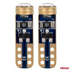 ΛΑΜΠΑΚΙΑ T5 W1W 12V 1SMD LED ΜΠΛΕ AMIO - 2 ΤΕΜ.-Amio-03728/AM ΛΑΜΠΑΚΙΑ T5 W1W 12V 1SMD LED ΜΠΛΕ AMIO - 2 ΤΕΜ.-Amio-03728/AM