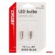 ΛΑΜΠΑΚΙΑ T5 W1W 12V 1SMD LED ΜΠΛΕ AMIO - 2 ΤΕΜ.-Amio-03728/AM
